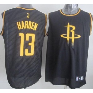 NBA Rockets 13 James Harden Black Precious Metals Men Jersey NBA Rockets 13 James Harden Black Precious Metals Men Jersey
