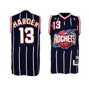 NBA Rockets 13 James Harden Navy Hardwood Classic Men Jersey NBA Rockets 13 James Harden Navy Hardwood Classic Men Jersey