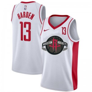 NBA Rockets 13 James Harden White Nike City Edition Men Jersey NBA Rockets 13 James Harden White Nike City Edition Men Jersey