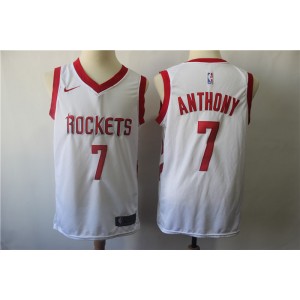 NBA Rockets 7 Carmelo Anthony White Nike Swingman Men Jersey NBA Rockets 7 Carmelo Anthony White Nike Swingman Men Jersey