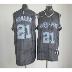 NBA Spurs 21 Tim Duncan Black Rhythm Men Jersey NBA Spurs 21 Tim Duncan Black Rhythm Men Jersey