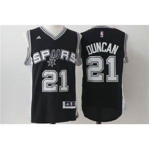NBA Spurs 21 Tim Duncan Black Swingman Men Jersey NBA Spurs 21 Tim Duncan Black Swingman Men Jersey
