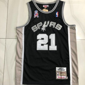 NBA Spurs 21 Tim Duncan Black Throwback Men Jersey NBA Spurs 21 Tim Duncan Black Throwback Men Jersey