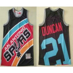 NBA Spurs 21 Tim Duncan Mitchell&Ness Big Face Men Jersey NBA Spurs 21 Tim Duncan Mitchell&Ness Big Face Men Jersey