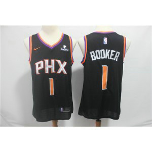 NBA Suns 1 Devin Booker Black Nike Swingman Men Jersey NBA Suns 1 Devin Booker Black Nike Swingman Men Jersey