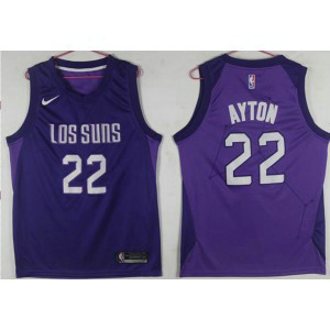 NBA Suns 22 Deandre Ayton Purple City Edition Nike Swingman Men Jersey NBA Suns 22 Deandre Ayton Purple City Edition Nike Swingman Men Jersey