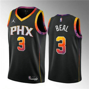 NBA Suns 3 Bradley Beal Black 2022-23 Statement Edition Jordan Men Jersey