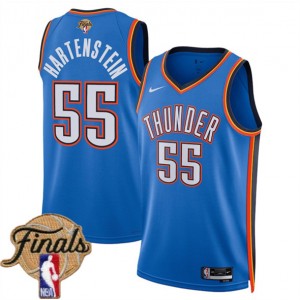 NBA Thunder 55 Isaiah Hartenstein Blue 2025 Finals Nike Men Jersey NBA Thunder 55 Isaiah Hartenstein Blue 2025 Finals Nike Men Jersey
