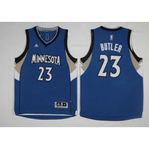 NBA Timberwolves 23 Jimmy Butler Blue Men Jersey