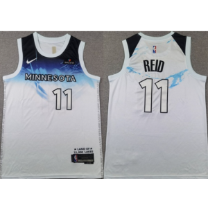 NBA Timberwolves 5 Anthony Edwards White 2024 City Nike Men Jersey