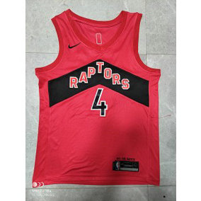 NBA Toronto Raptors 4 Barnes Red Men Jersey