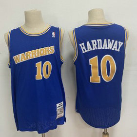 NBA Warriors 10 Tim Hardaway Blue 1993-94 Hardwood Classics Men Jersey NBA Warriors 10 Tim Hardaway Blue 1993-94 Hardwood Classics Men Jersey