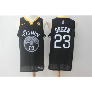 NBA Warriors 23 Draymond Green Black Nike Swingman Men Jersey NBA Warriors 23 Draymond Green Black Nike Swingman Men Jersey
