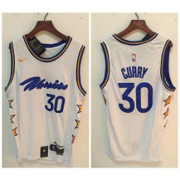 NBA Warriors 30 Stephen Curry White Nike Men Jersey NBA Warriors 30 Stephen Curry White Nike Men Jersey