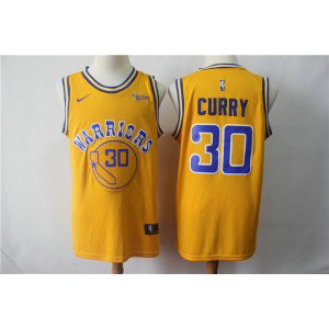 NBA Warriors 30 Stephen Curry Yellow Nike Men New Jersey NBA Warriors 30 Stephen Curry Yellow Nike Men New Jersey