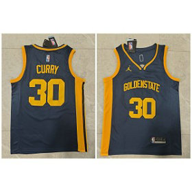 NBA Warrios 30 Curry Navy Jordan Men Jersey NBA Warrios 30 Curry Navy Jordan Men Jersey