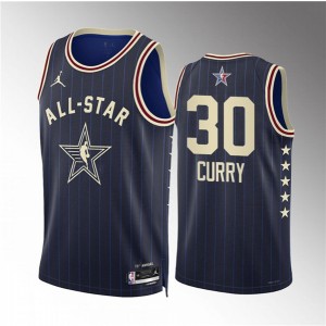 NBA Warrios 30 Stephen Curry Navy 2024 All Star Jordan Men Jersey NBA Warrios 30 Stephen Curry Navy 2024 All Star Jordan Men Jersey