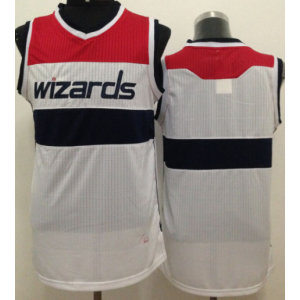 NBA Wizards Blank White Revolution 30 Men Jersey NBA Wizards Blank White Revolution 30 Men Jersey