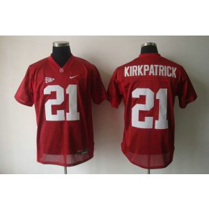 NCAA Alabama Crimson Tide 21 Dre Kirkpatrick Red Men Jersey NCAA Alabama Crimson Tide 21 Dre Kirkpatrick Red Men Jersey