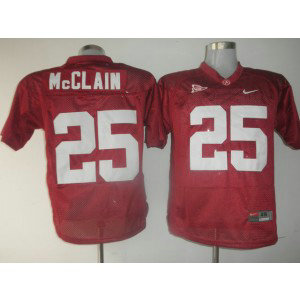 NCAA Alabama Crimson Tide 25 Rolando McClain Red Men Jersey NCAA Alabama Crimson Tide 25 Rolando McClain Red Men Jersey