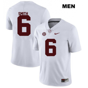 NCAA Alabama Crimson Tide 6 DeVonta Smith White College Football Limited Men Jersey
