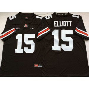 NCAA Buckeyes 15 Ezekiel Elliott Black Nike College Football Limited Men Jersey NCAA Buckeyes 15 Ezekiel Elliott Black Nike College Football Limited Men Jersey