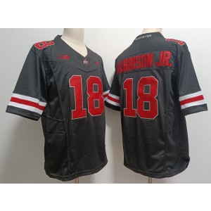 NCAA Buckeyes 18 Harrison JR Black 2023 F.U.S.E Vapor Limited Men Jersey NCAA Buckeyes 18 Harrison JR Black 2023 F.U.S.E Vapor Limited Men Jersey