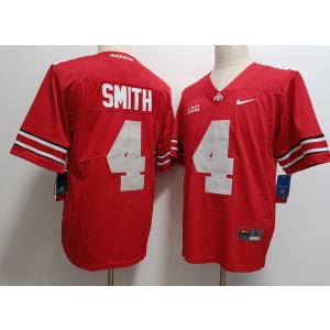NCAA Buckeyes 4 Jeremiah Smith Red Vapor Limited Men Jersey NCAA Buckeyes 4 Jeremiah Smith Red Vapor Limited Men Jersey