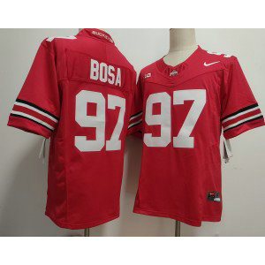 NCAA Buckeyes 97 Bosa Red F.U.S.E. Vapor Limited Men Jersey NCAA Buckeyes 97 Bosa Red F.U.S.E. Vapor Limited Men Jersey