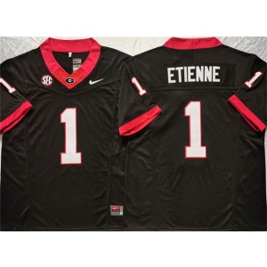 NCAA Bulldogs 1 Trevor Etienne Black F.U.S.E. Vapor Limited Men Jersey