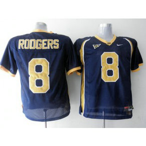 NCAA California Golden Bears 8 Aaron Rodgers Blue Men Jersey NCAA California Golden Bears 8 Aaron Rodgers Blue Men Jersey