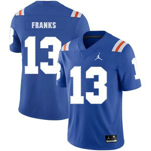 NCAA Florida Gators 13 Feleipe Franks Blue Throwback College Football Men Jersey NCAA Florida Gators 13 Feleipe Franks Blue Throwback College Football Men Jersey