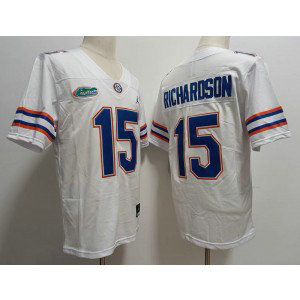 NCAA Florida Gators 15 Anthony Richardson White Limited Men Jersey NCAA Florida Gators 15 Anthony Richardson White Limited Men Jersey