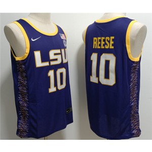 NCAA LSU Tigers 10 Angel Reese Purple Vapor Limited Men Jersey NCAA LSU Tigers 10 Angel Reese Purple Vapor Limited Men Jersey