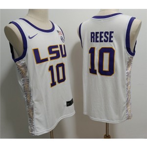 NCAA LSU Tigers 10 Angel Reese White Vapor Limited Men Jersey NCAA LSU Tigers 10 Angel Reese White Vapor Limited Men Jersey