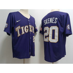 NCAA LSU Tigers 20 Paul Skenes Navy Nike Jersey NCAA LSU Tigers 20 Paul Skenes Navy Nike Jersey