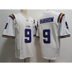 NCAA LSU Tigers 9 Joe Burrow White 2023 F.U.S.E Vapor Limited Men Jersey NCAA LSU Tigers 9 Joe Burrow White 2023 F.U.S.E Vapor Limited Men Jersey