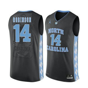 NCAA North Carolina Tar Heels 14 Brandon Robinson Black Basketball Men Jersey NCAA North Carolina Tar Heels 14 Brandon Robinson Black Basketball Men Jersey