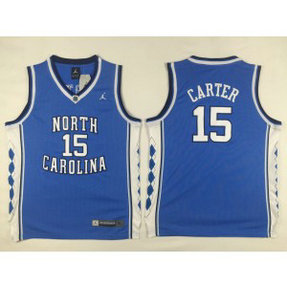 NCAA North Carolina Tar Heels 15 Vince Carter Blue Men Jersey 2 NCAA North Carolina Tar Heels 15 Vince Carter Blue Men Jersey 2