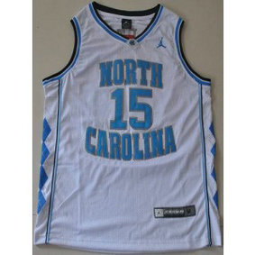 NCAA North Carolina Tar Heels 15 Vince Carter White Men Jersey 1 NCAA North Carolina Tar Heels 15 Vince Carter White Men Jersey 1