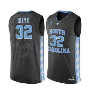 NCAA North Carolina Tar Heels 32 Luke Maye Black Basketball Men Jersey NCAA North Carolina Tar Heels 32 Luke Maye Black Basketball Men Jersey