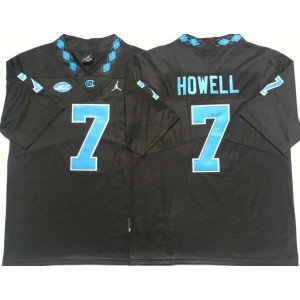 NCAA North Carolina Tar Heels 7 Sam Howell Black College Football Men Jersey NCAA North Carolina Tar Heels 7 Sam Howell Black College Football Men Jersey