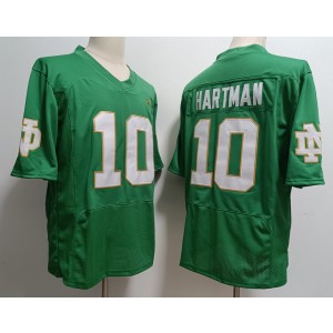 NCAA Notre Dame 10 Sam Hartman Green Limited Men Jersey NCAA Notre Dame 10 Sam Hartman Green Limited Men Jersey