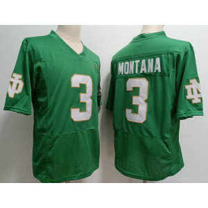 NCAA Notre Dame Fighting Irish 3 Joe Montana Green Vapor Limited Men Jersey 1 NCAA Notre Dame Fighting Irish 3 Joe Montana Green Vapor Limited Men Jersey 1
