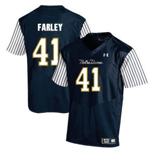 NCAA Notre Dame Fighting Irish 41 Matthias Farley Navy College Football Men Jersey NCAA Notre Dame Fighting Irish 41 Matthias Farley Navy College Football Men Jersey
