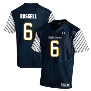 NCAA Notre Dame Fighting Irish 6 KeiVarae Russell Navy College Football Men Jersey NCAA Notre Dame Fighting Irish 6 KeiVarae Russell Navy College Football Men Jersey