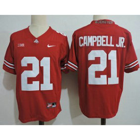 NCAA Ohio State Buckeyes 21 CAMPBELL JR. Red Men Jersey NCAA Ohio State Buckeyes 21 CAMPBELL JR. Red Men Jersey