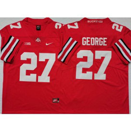 NCAA Ohio State Buckeyes 27 Eddie George Red New Men Jersey NCAA Ohio State Buckeyes 27 Eddie George Red New Men Jersey