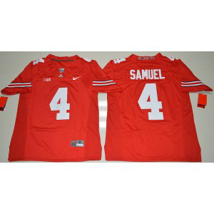 NCAA Ohio State Buckeyes 4 Curtis Samuel Red Football Men Jersey NCAA Ohio State Buckeyes 4 Curtis Samuel Red Football Men Jersey