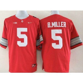 NCAA Ohio State Buckeyes 5 Braxton Miller Red Limited Men Jersey NCAA Ohio State Buckeyes 5 Braxton Miller Red Limited Men Jersey